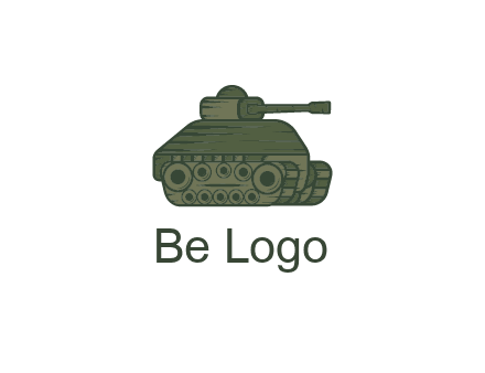 green military tank