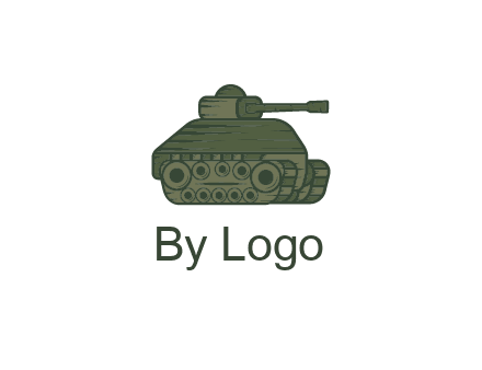 green military tank