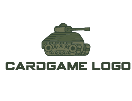 green military tank