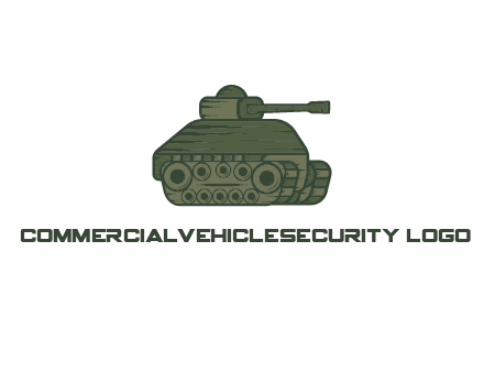 green military tank