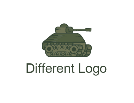 green military tank