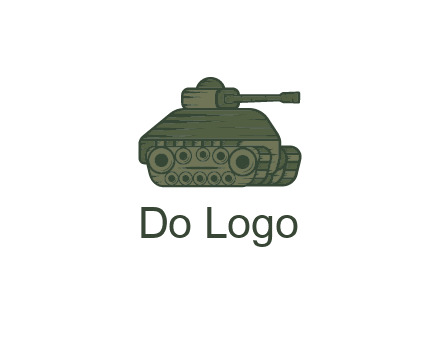 green military tank