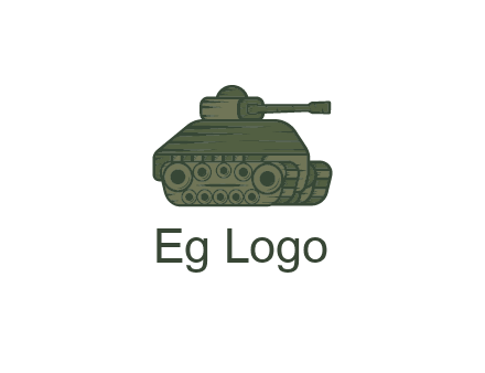 green military tank