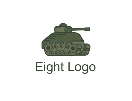 green military tank