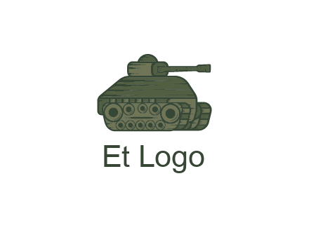 green military tank