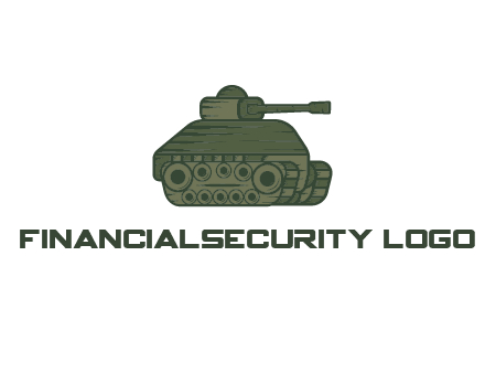 green military tank