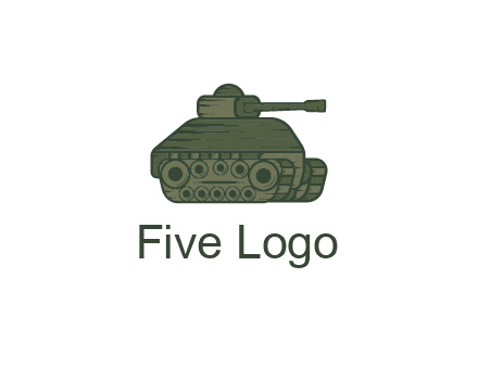 green military tank