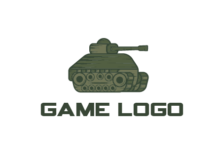 green military tank