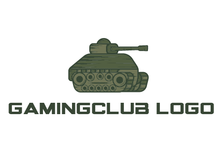 green military tank