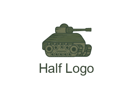 green military tank