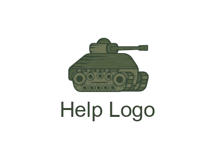 green military tank