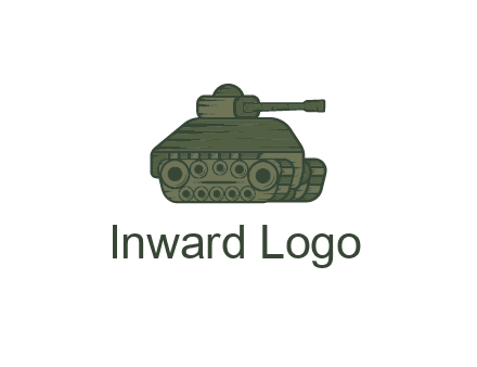 green military tank