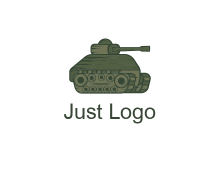 green military tank