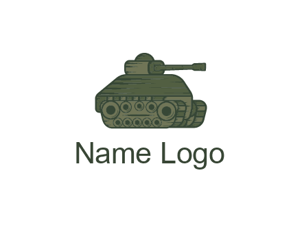 green military tank