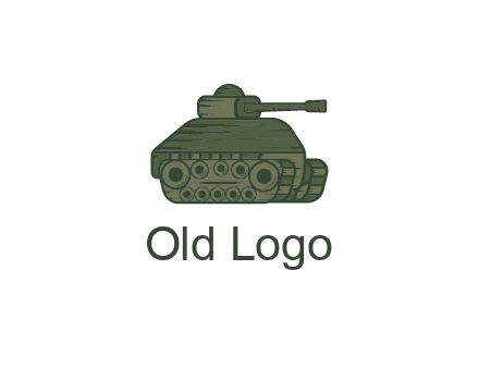 green military tank