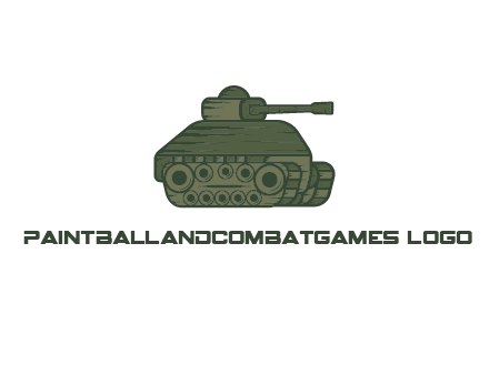 green military tank