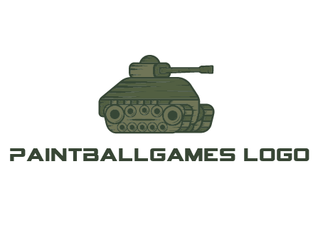 green military tank