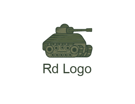 green military tank