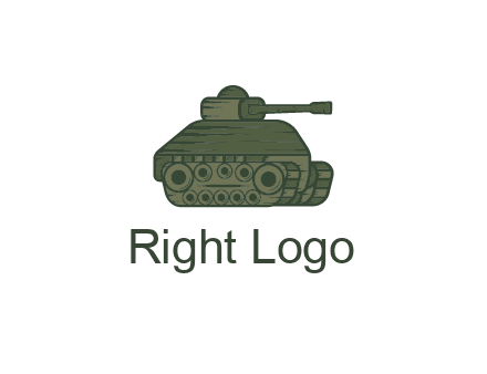green military tank