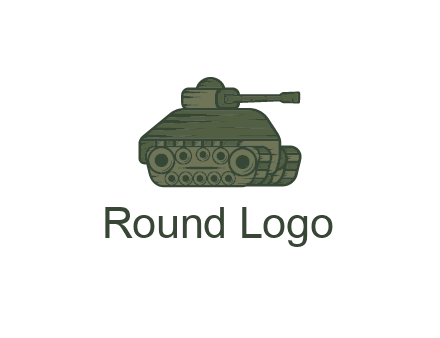 green military tank