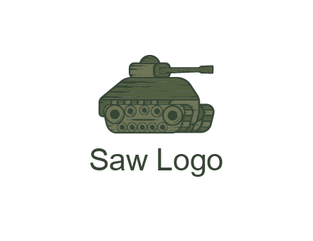 green military tank