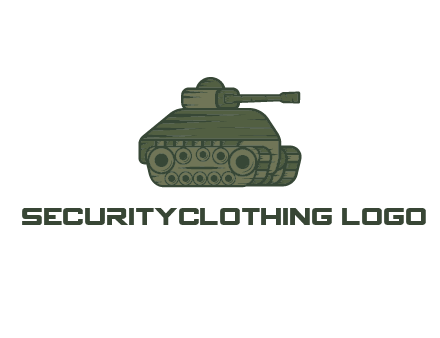 green military tank