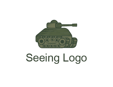 green military tank