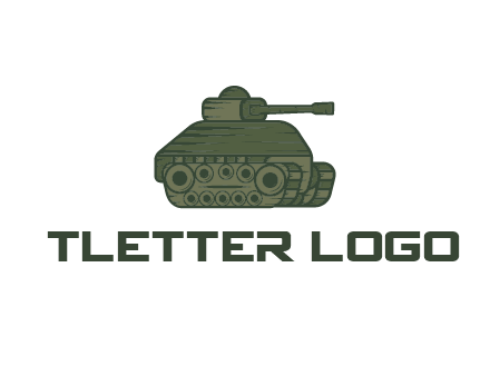 green military tank