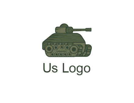 green military tank