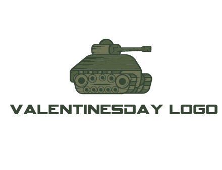 green military tank