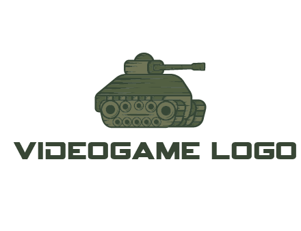 green military tank