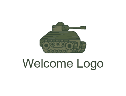 green military tank