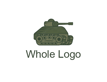 green military tank