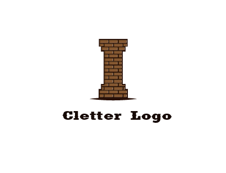 brick pattern pillar