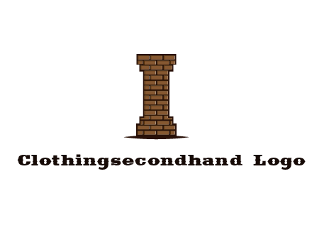 brick pattern pillar