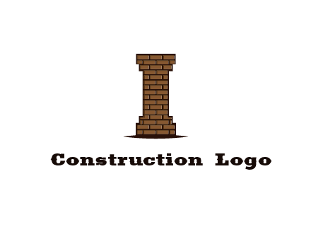 brick pattern pillar