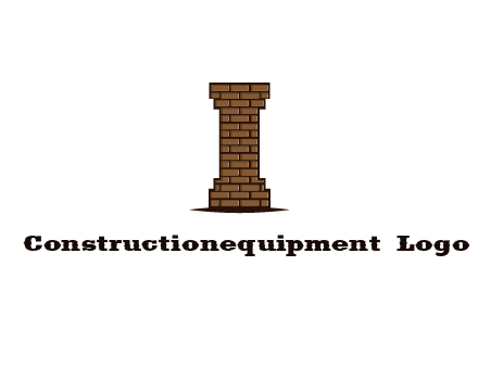 brick pattern pillar