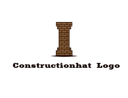 brick pattern pillar