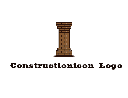 brick pattern pillar