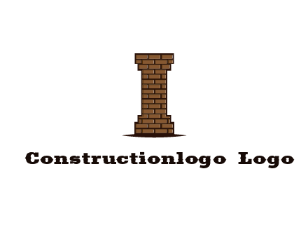 brick pattern pillar
