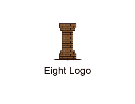 brick pattern pillar