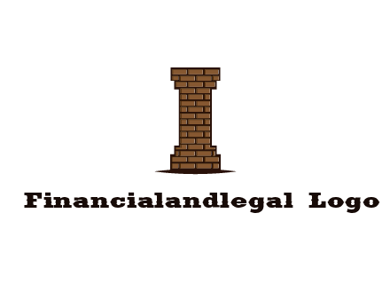 brick pattern pillar