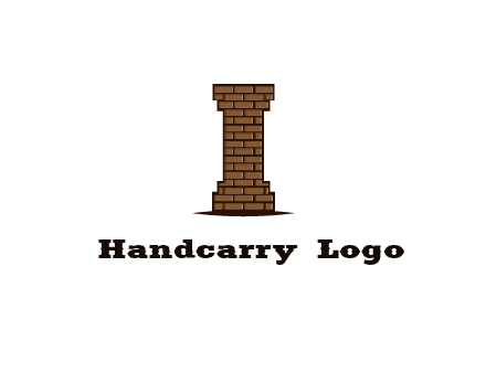 brick pattern pillar