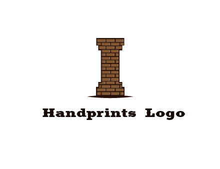 brick pattern pillar