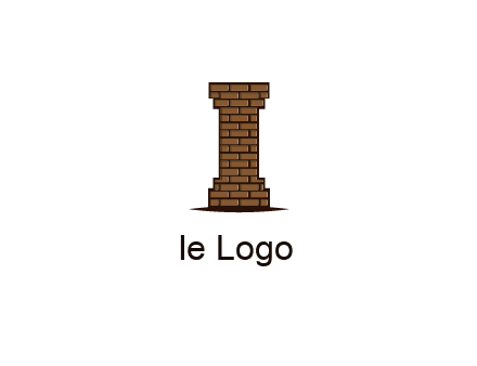 brick pattern pillar