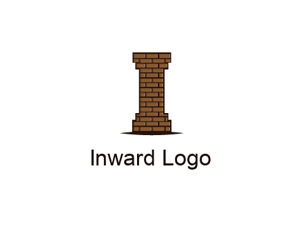 brick pattern pillar