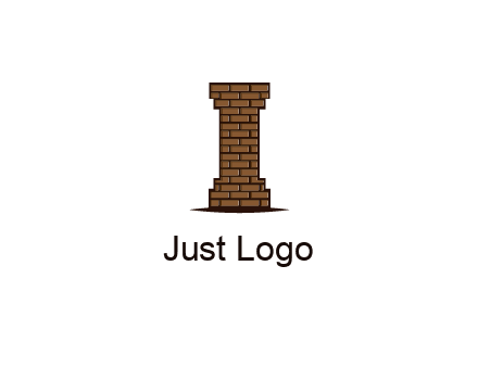 brick pattern pillar