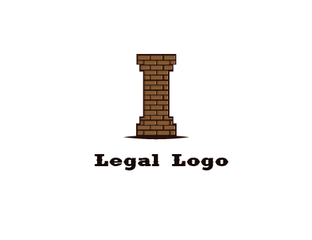 brick pattern pillar