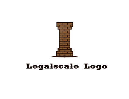 brick pattern pillar