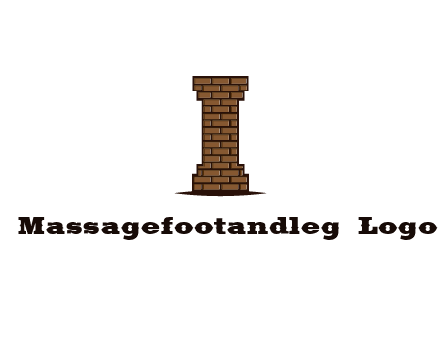 brick pattern pillar